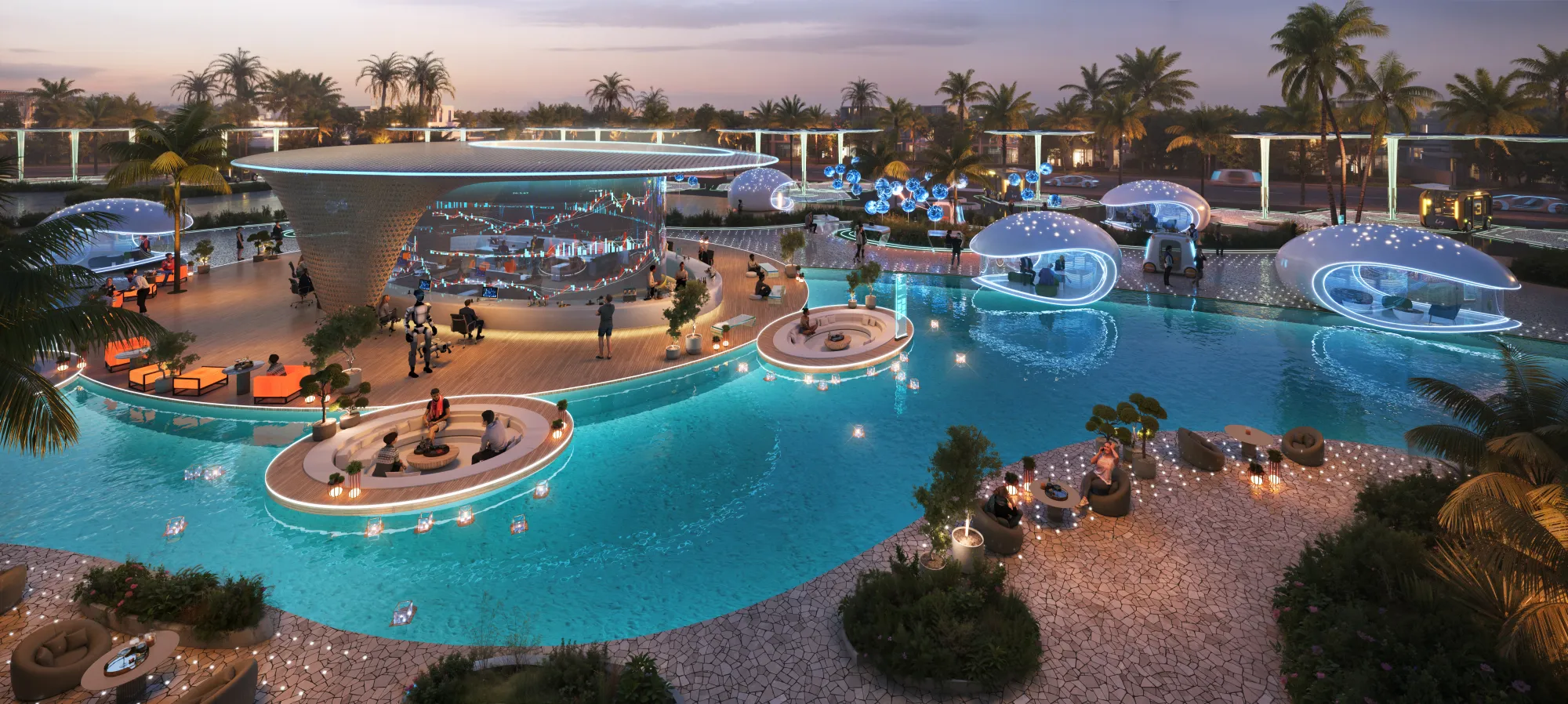 DAMAC Islands, Aqua Dome